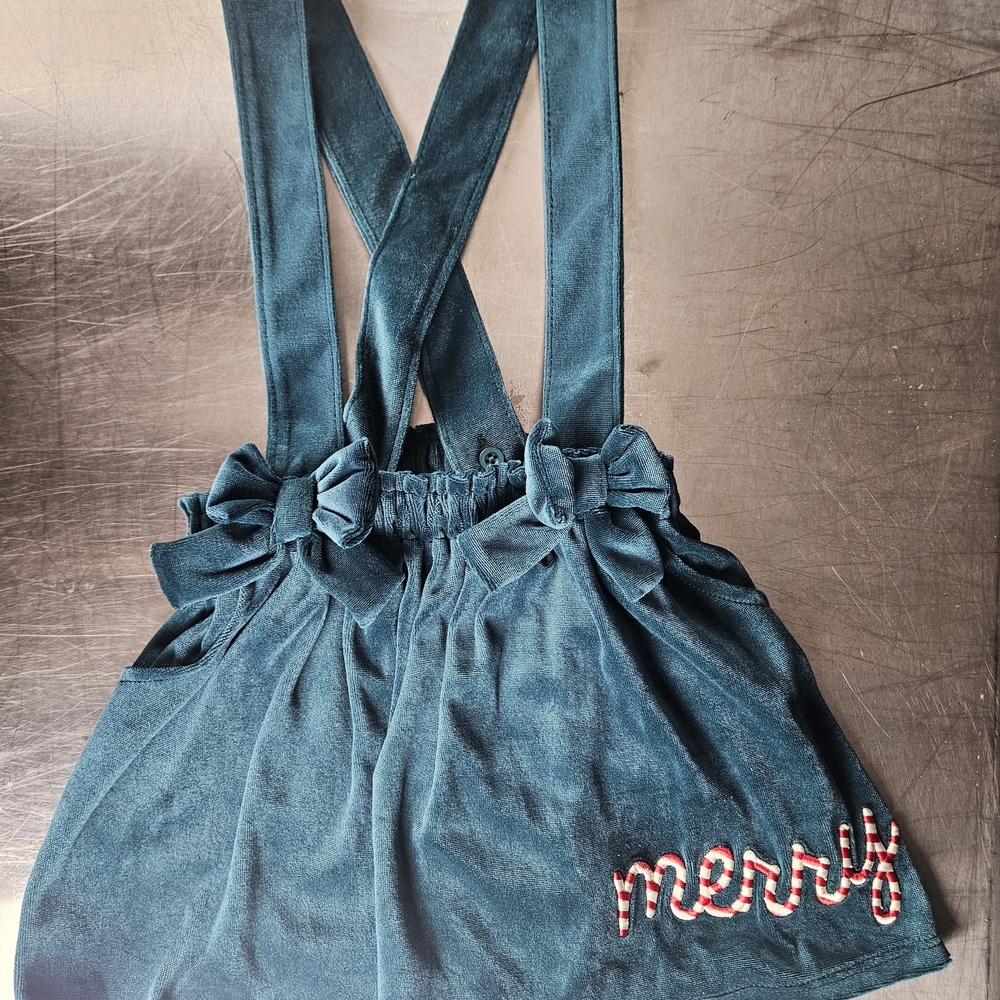 Merrily Teal Kids Formal Dress
